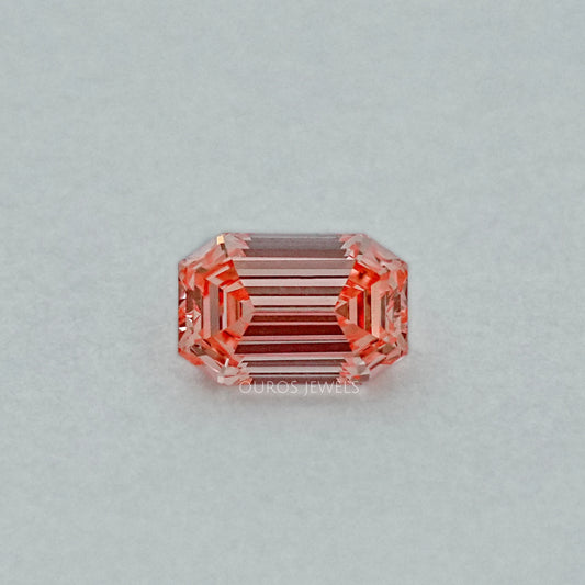 Light Pink Old Mine Emerald Lab Grown Diamond Loose