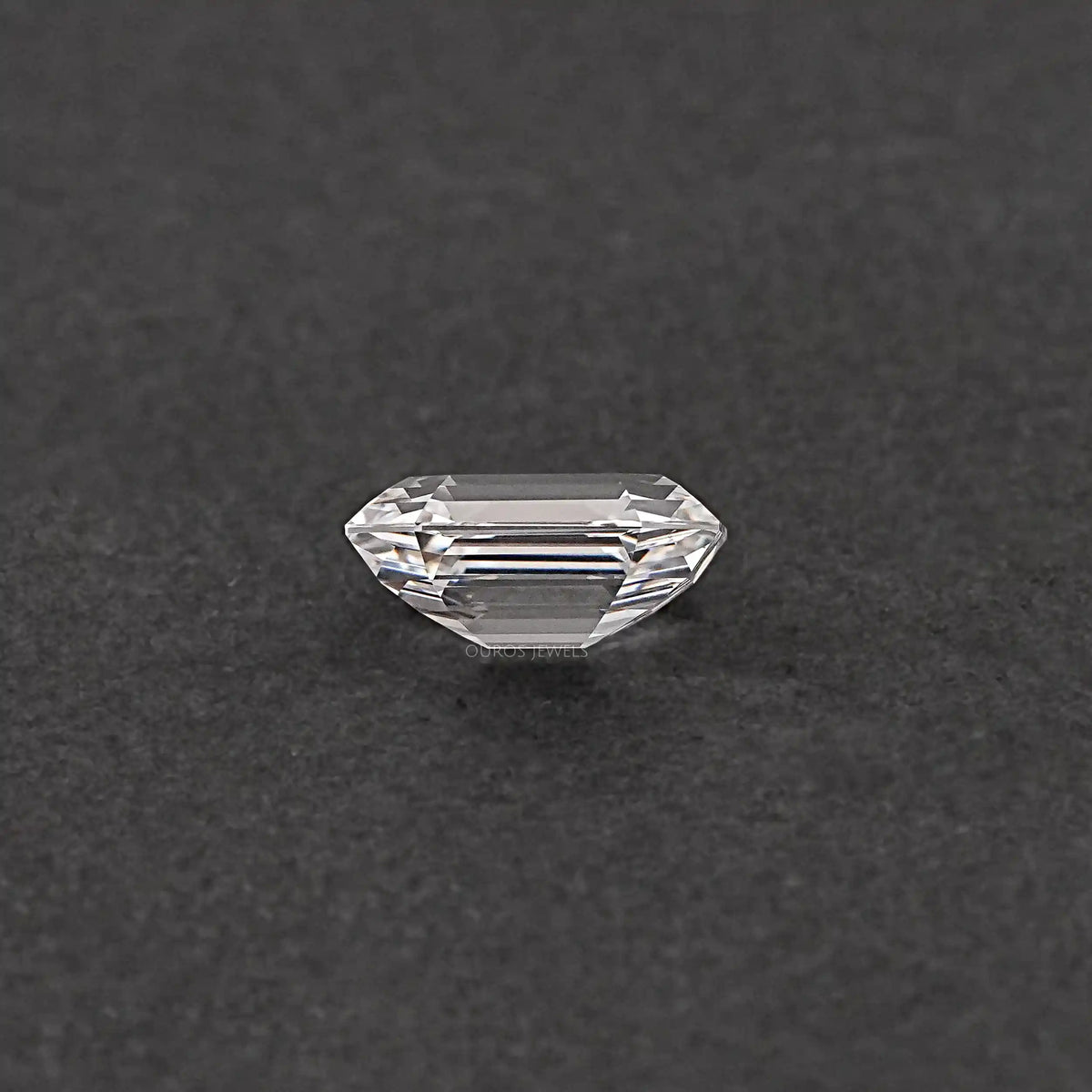 Old Cut Emerald Shape Lab Grown Diamond Loose