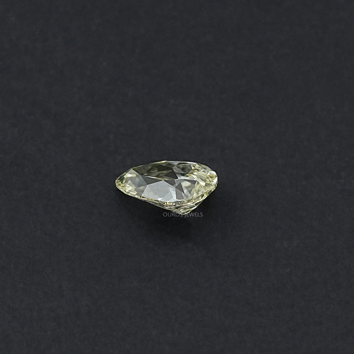 Old Mine Pear Cut Lab Grown Diamond  - JK