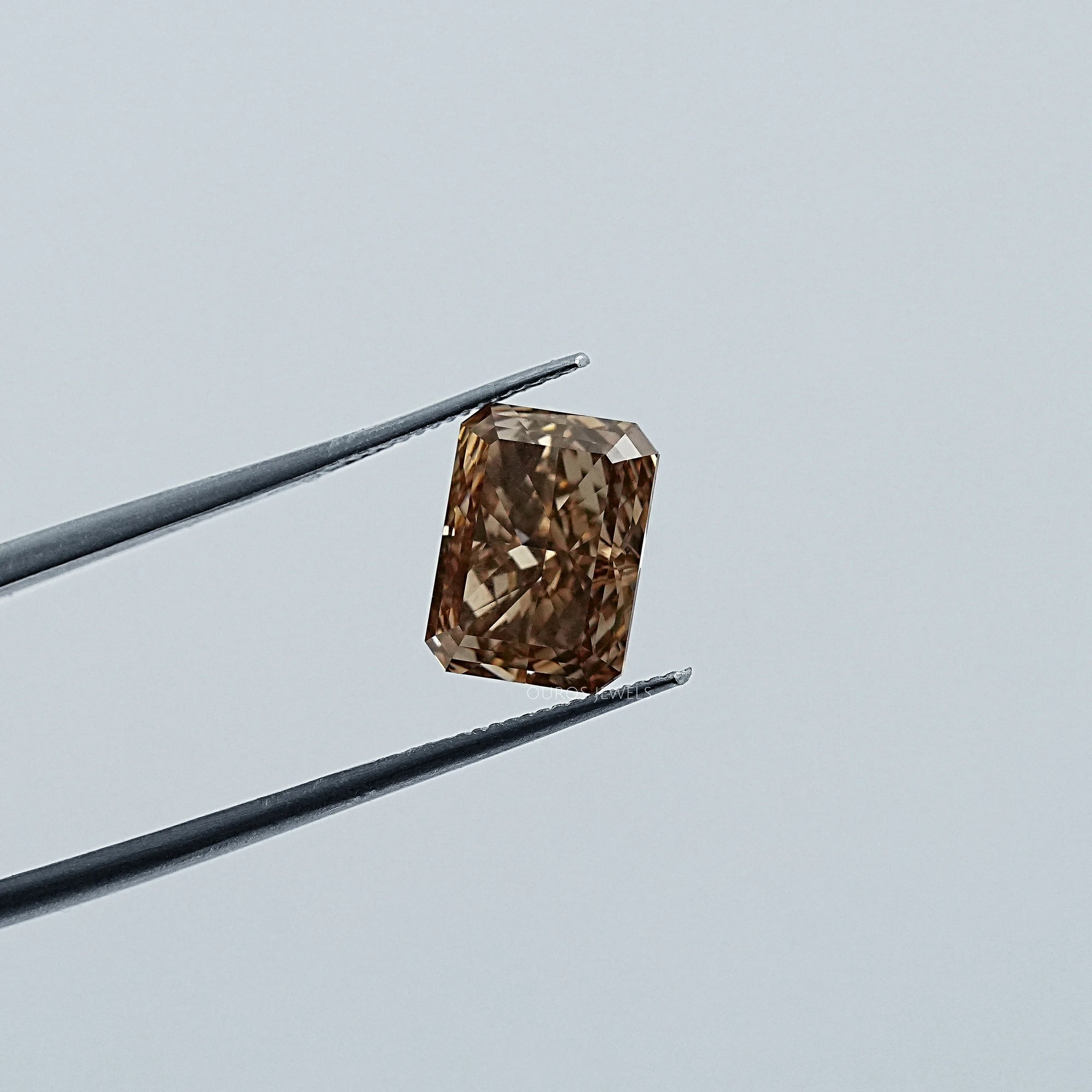 Rose Cut Yellow Square Radiant Cut Diamond