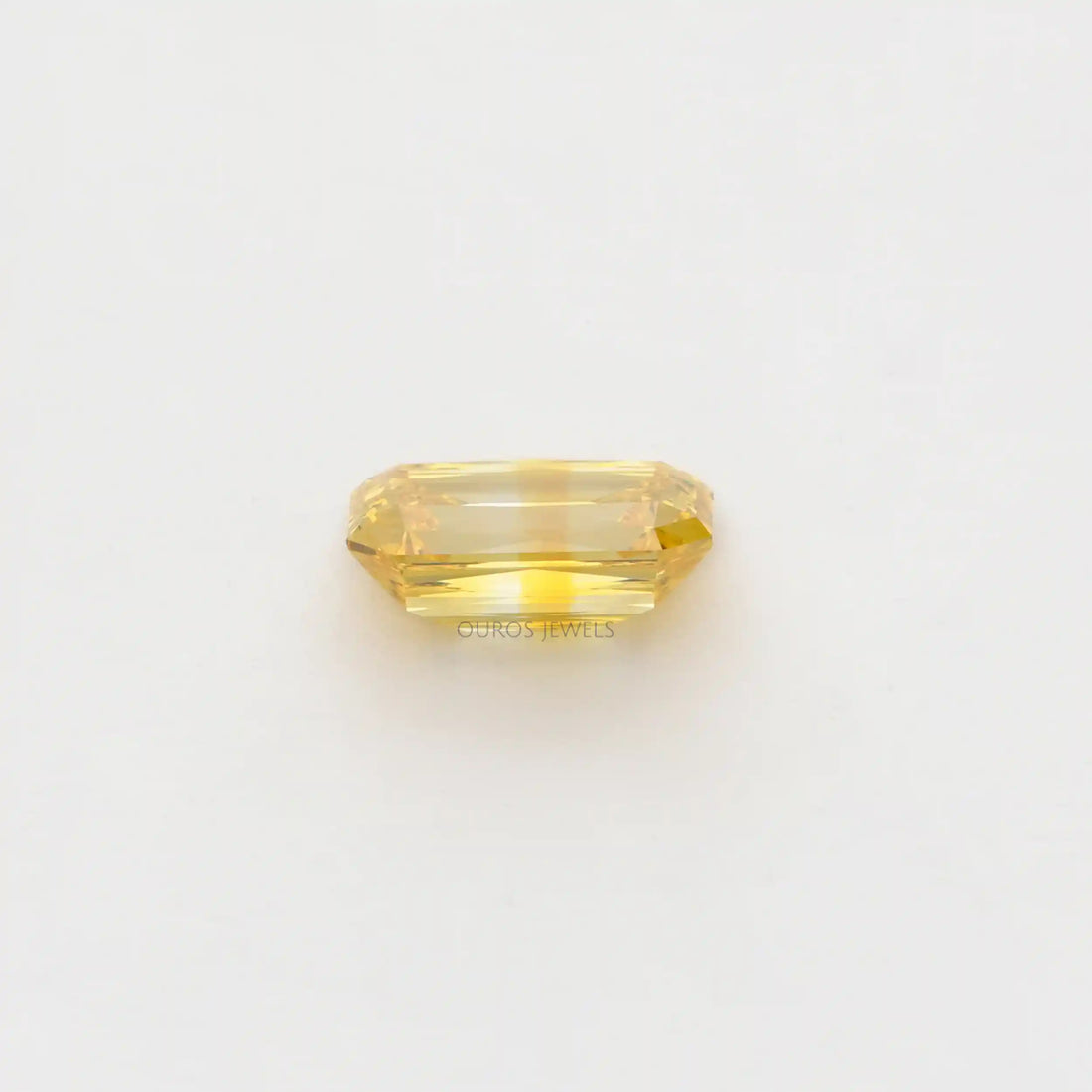 2.05 Carat Yellow Criss Cut Lab Grown Diamond