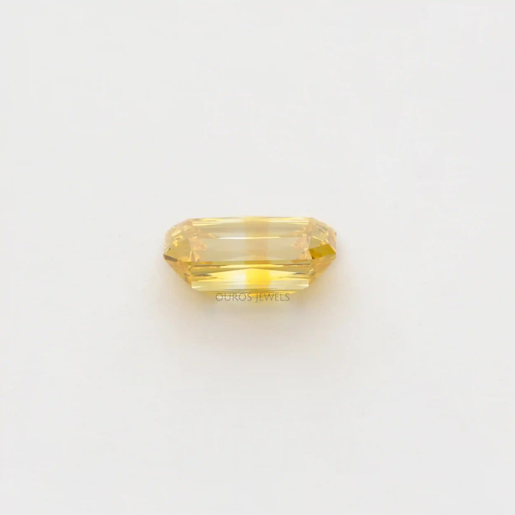 2.05 Carat Yellow Criss Cut Lab Grown Diamond