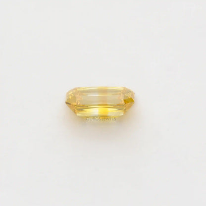 2.05 Carat Yellow Criss Cut Lab Grown Diamond