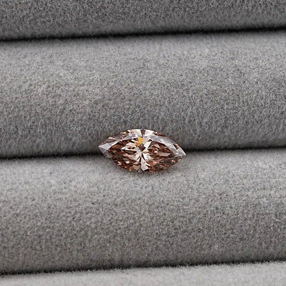 1.60 Carat Marquise Cut Champagne Diamond Loose