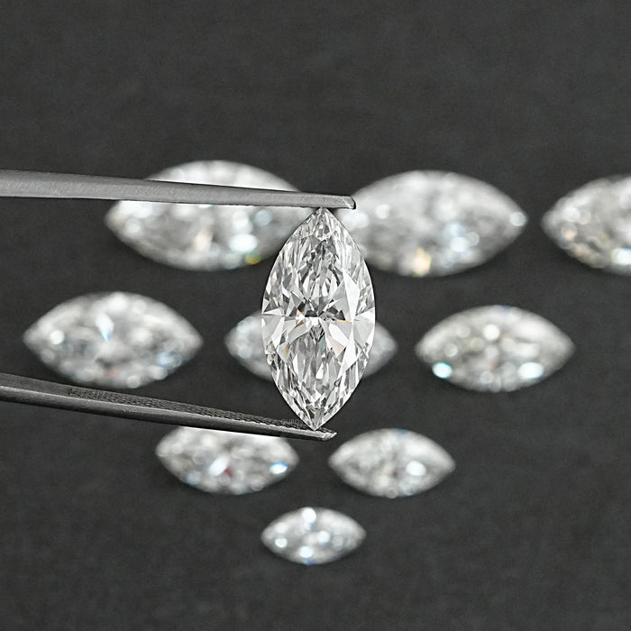 Marquise Lab Grown Diamond GIA Certified Loose