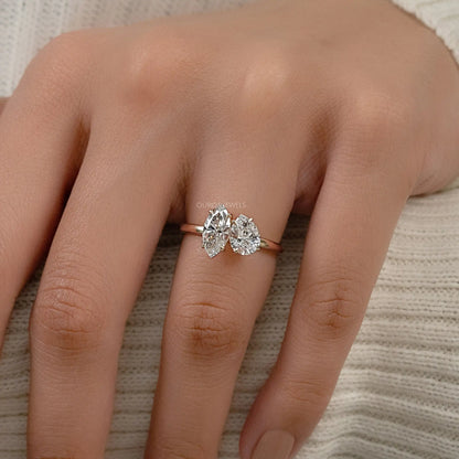 Pear And Marquise Cut Toi Moi Engagement Ring Ring