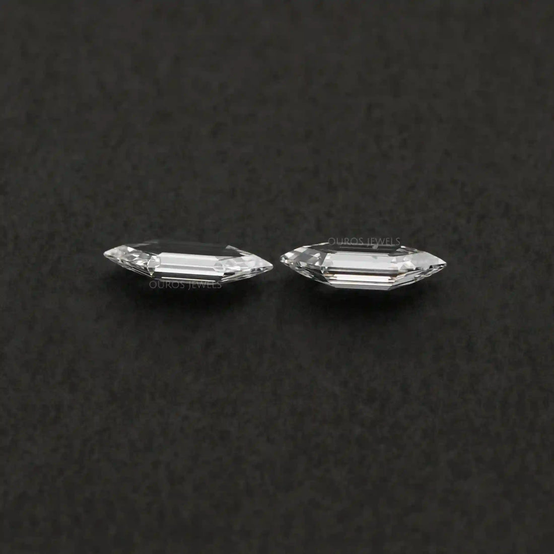 Boat Cut Lab Grown Diamond Loose Pair Loose