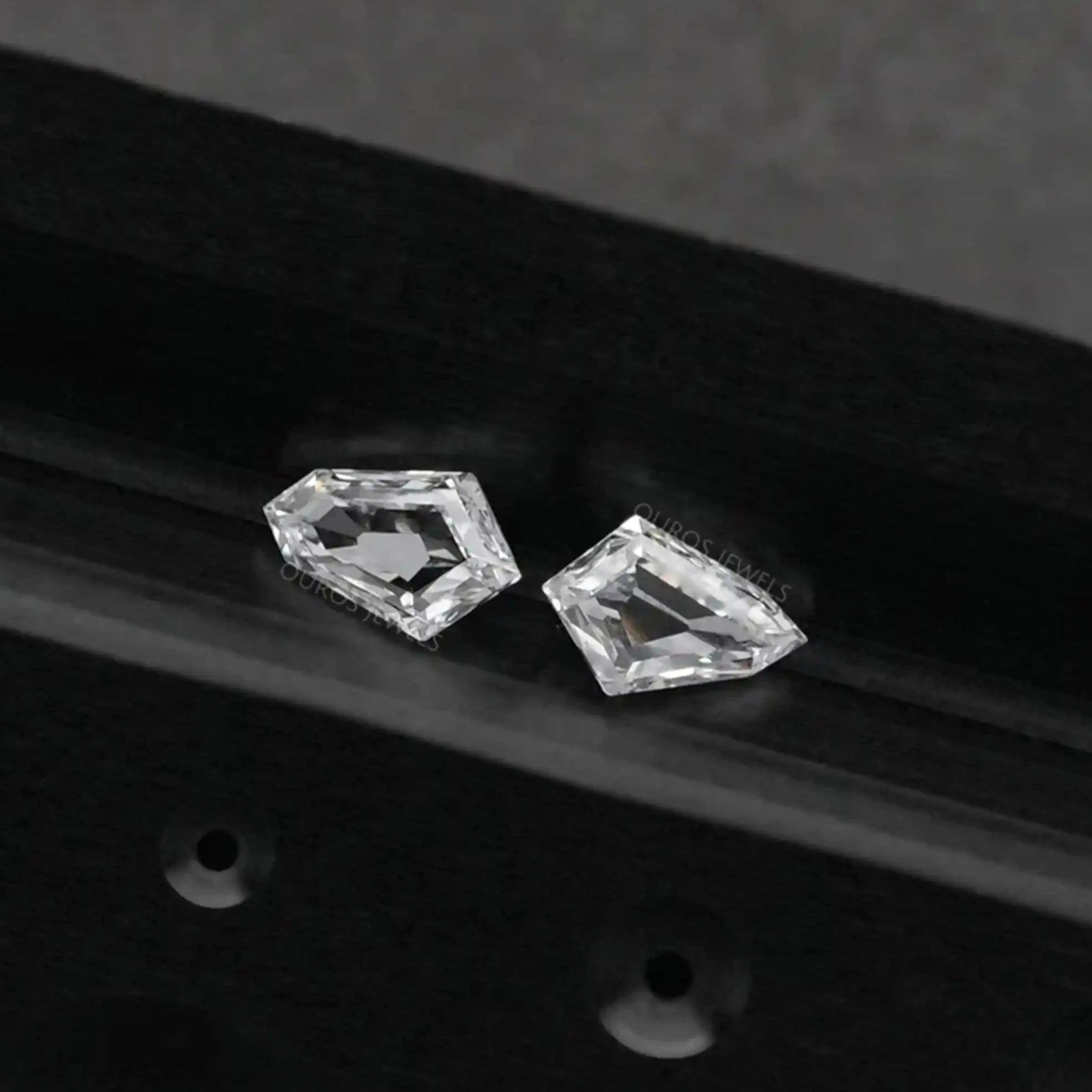 Modified Arrow Cut Lab Grown Diamond Pair Loose
