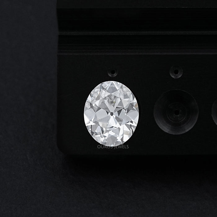 Old Mine Oval Cut Lab Grown Diamond 