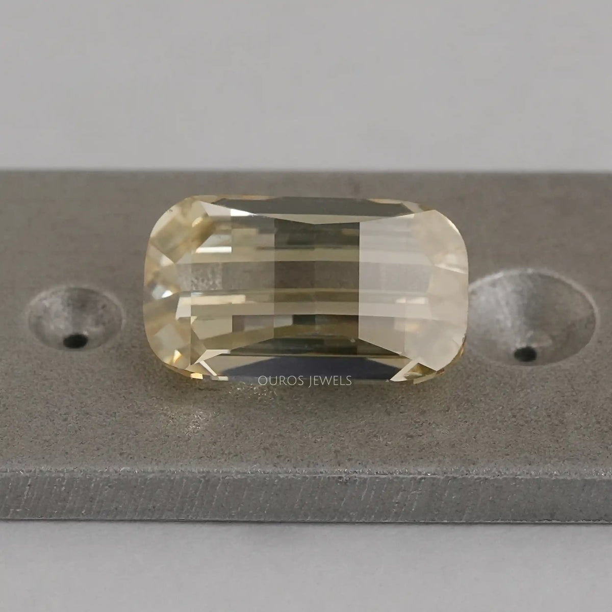 Yellow Modified Cut Lab Grown Diamond Loose
