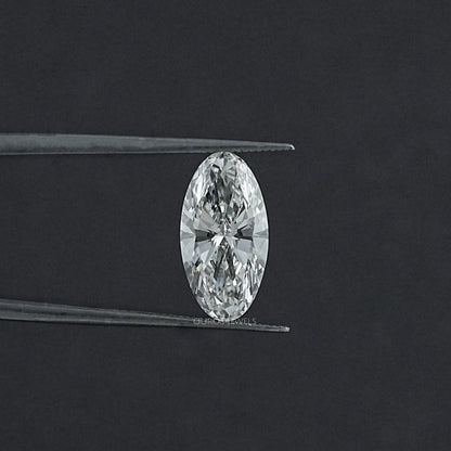 Moval Cut Lab Grown Loose Diamond Loose