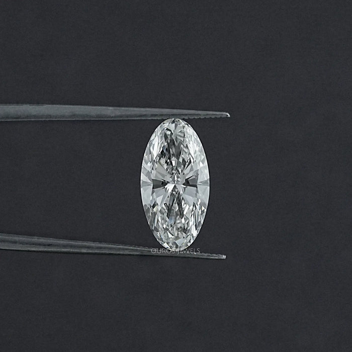 3.50 CT Moval Cut Lab Grown Loose Diamond