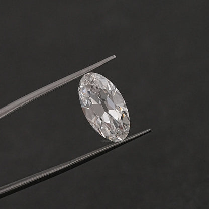 Old Mine Moval Cut Lab Grown Diamond - 6.25 Carat