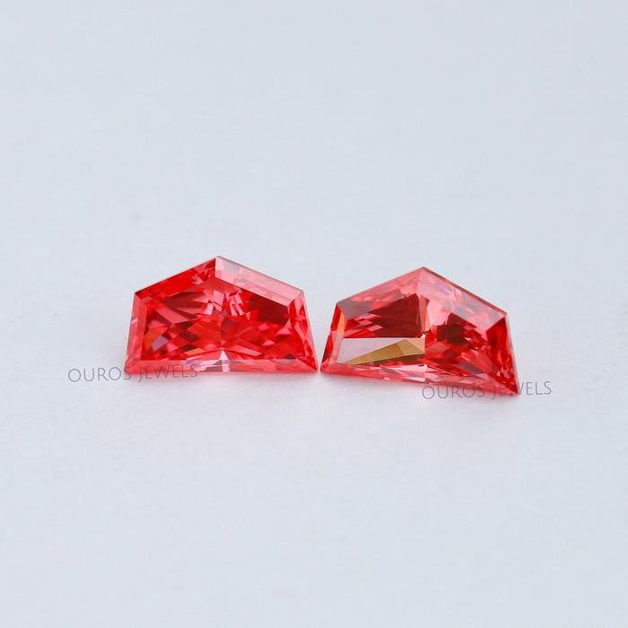 Pink Cadillac Lab Diamond Matching Pair