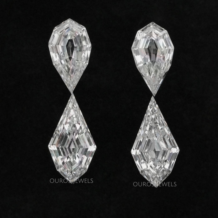 Kite And Pear Cut Loose Diamonds Set
