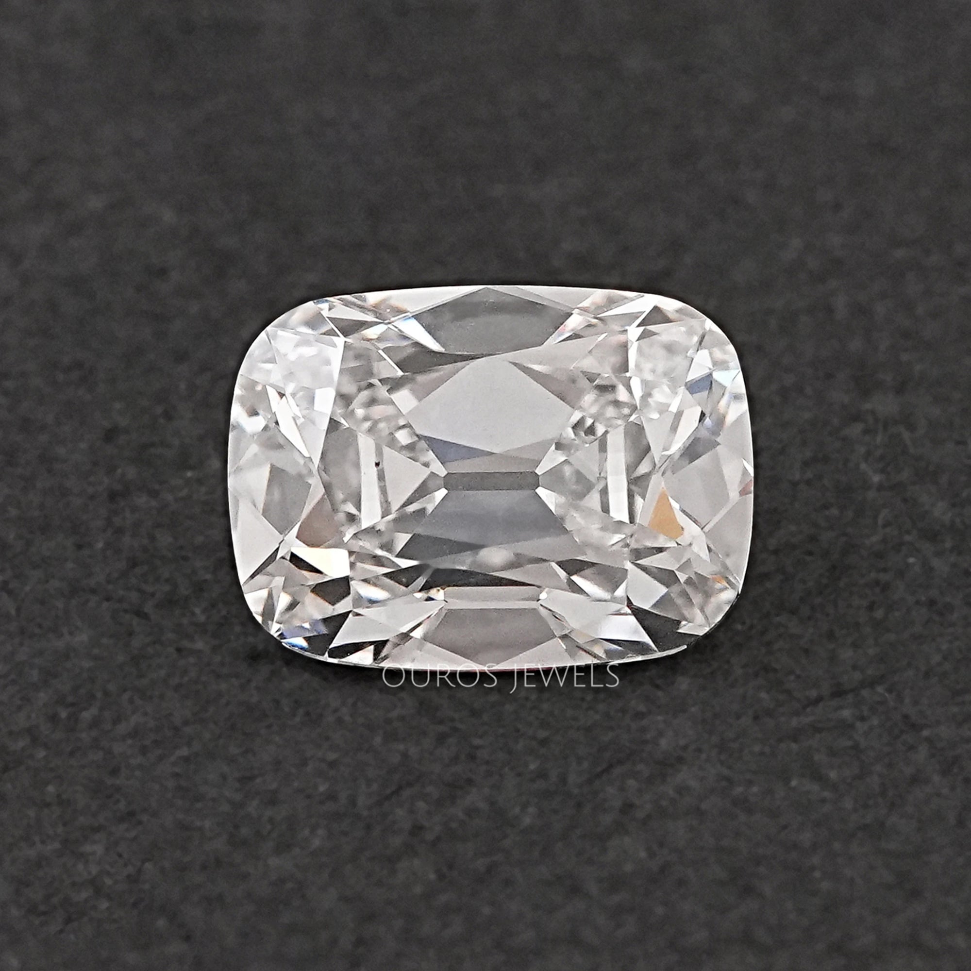 Old Mine Cushion Cut Lab Grown Diamond GH Loose