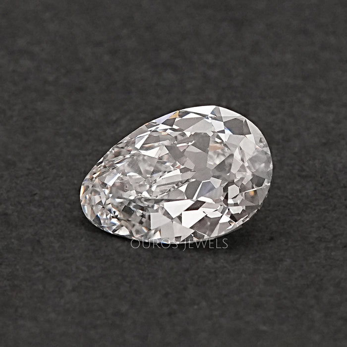 Old Mine Pear Shaped Lab Grown Diamond