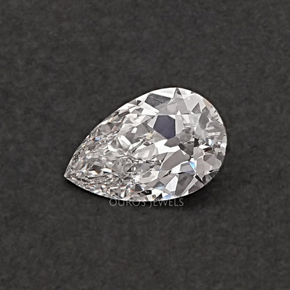 Old Cut Pear Shaped Lab Grown Diamond GH Loose