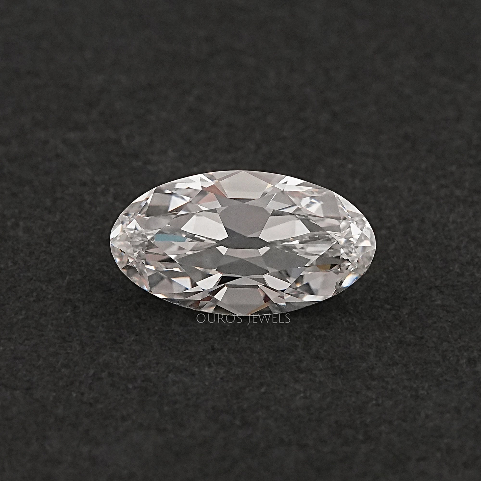 Old Mine Moval Cut Lab Grown Diamond - 6.25 Carat