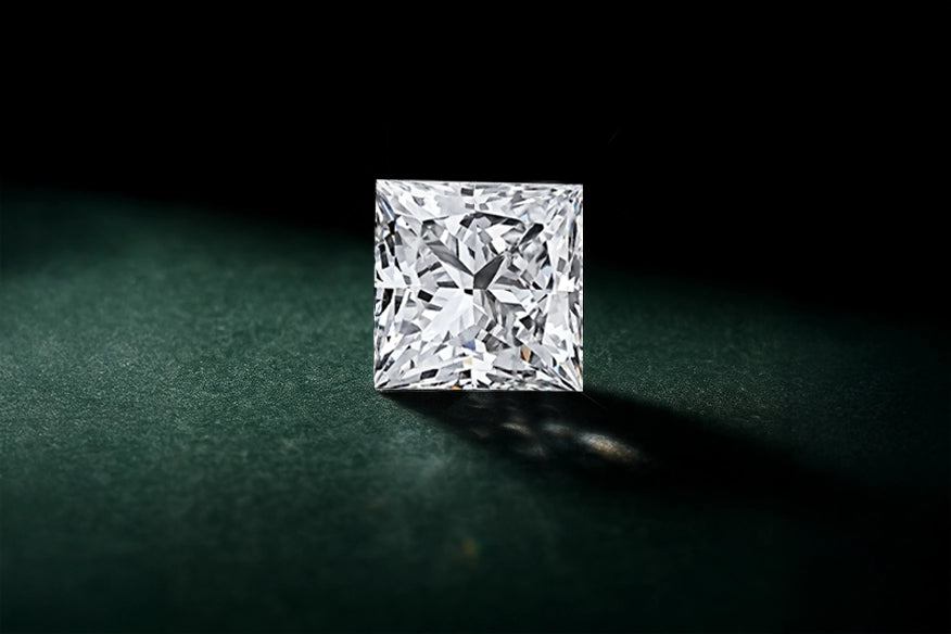 Rare Beauty: 8X Cut Princess Lab-Grown Diamond
