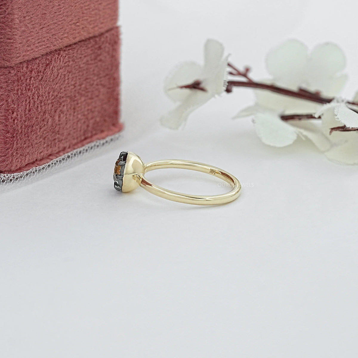 Toi Et Moi Pear Lab Grown Diamond Bypass Engagement Ring