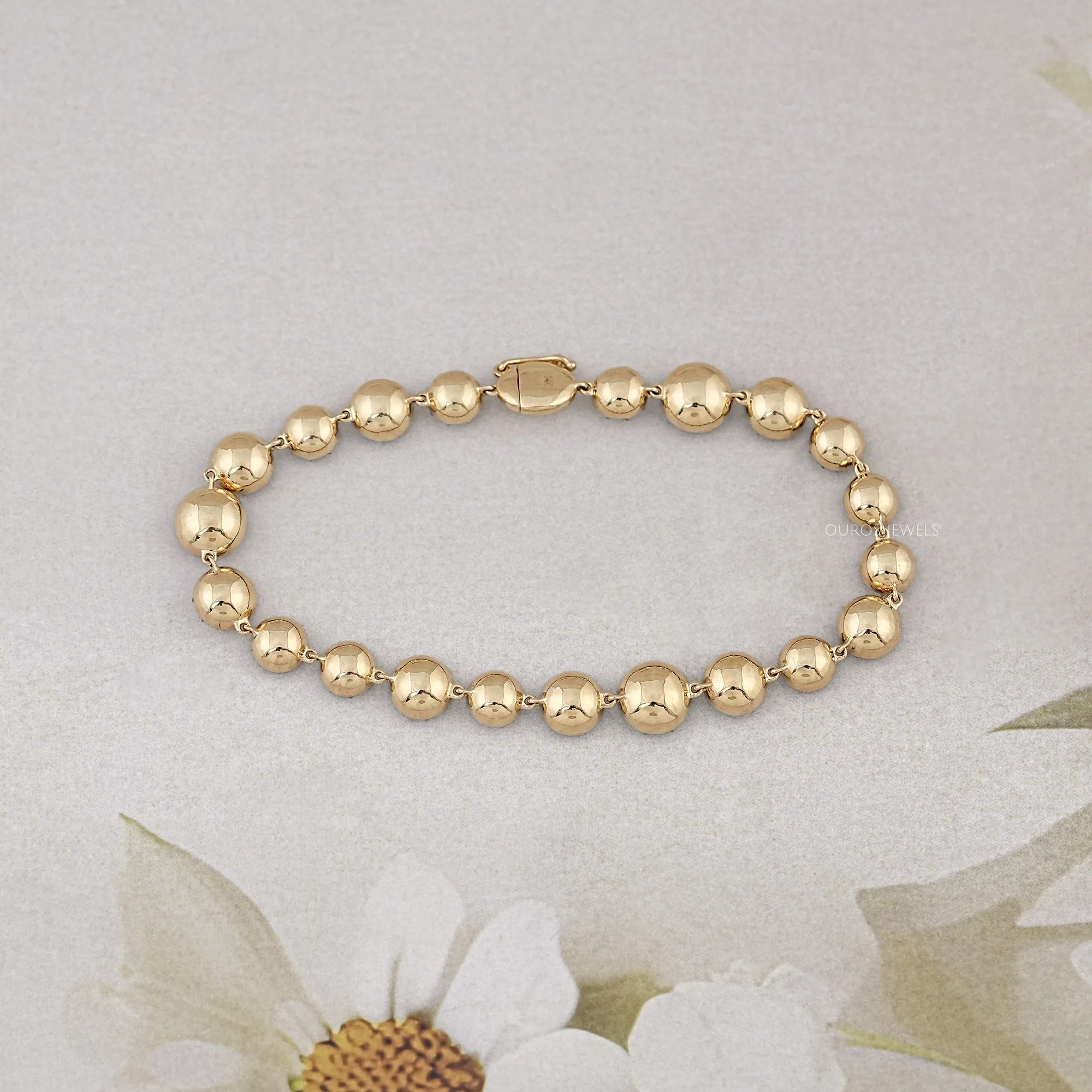 Vintage Old European Round Diamond Bracelet