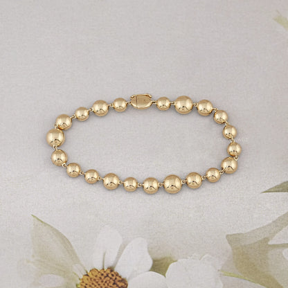Vintage Old European Round Diamond Bracelet