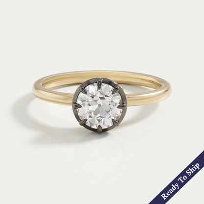 Toi Et Moi Pear Lab Grown Diamond Bypass Engagement Ring