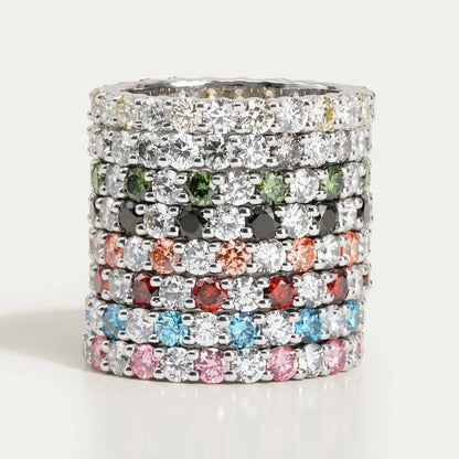 Eternity Ring with Round Diamond Bands