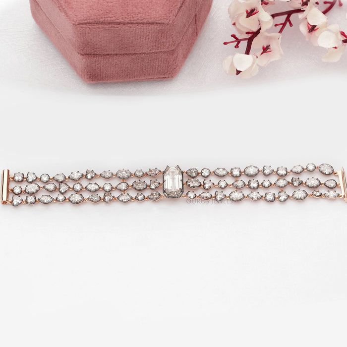 Antique Old Cut Diamond Bracelet