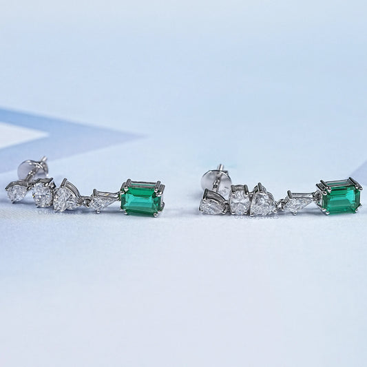 Gemstone Diamond Drop & Dangle Earrings Earring