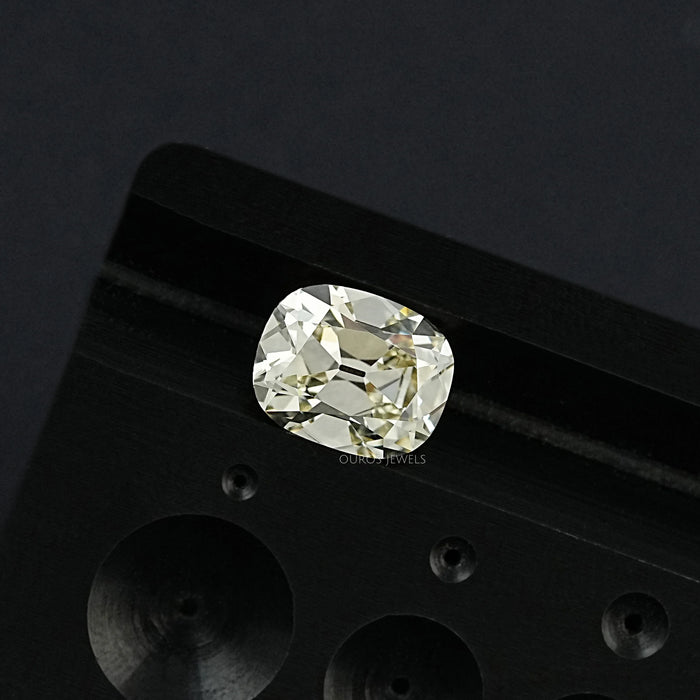 Old Mine Cushion Cut Lab Grown Diamond - JK