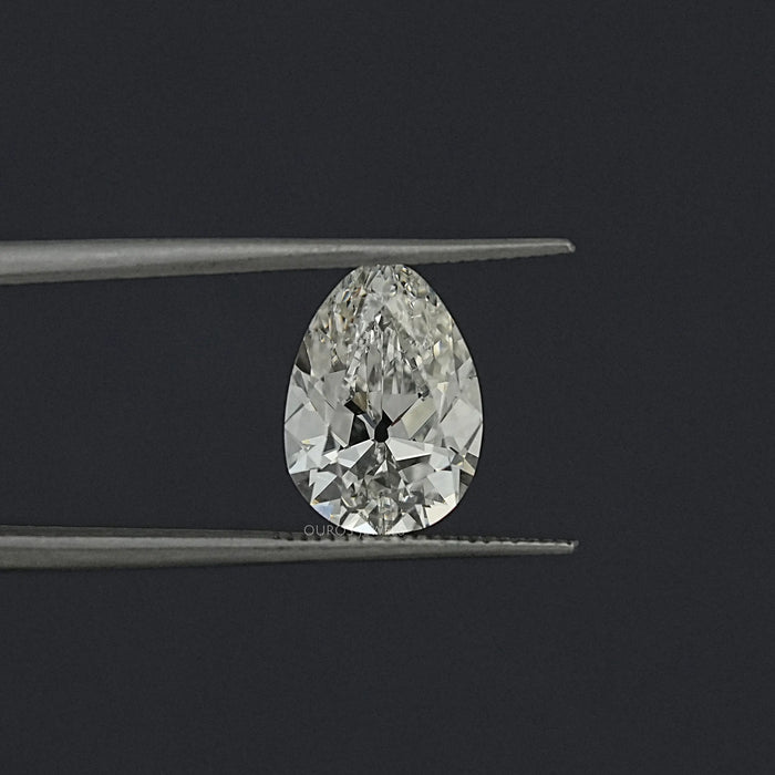 3.55 CT Old Mine Pear Lab Grown Loose diamond
