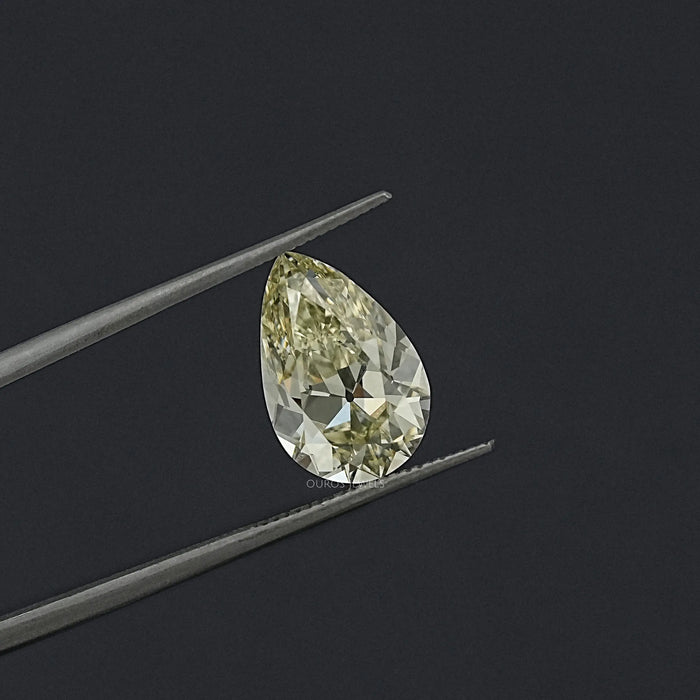 3.50 CT Loose Old Mine Pear Cut Loose - JK