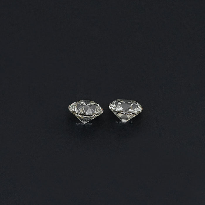 Old Mine Cushion Cut Lab Grown Diamond Matching Pair