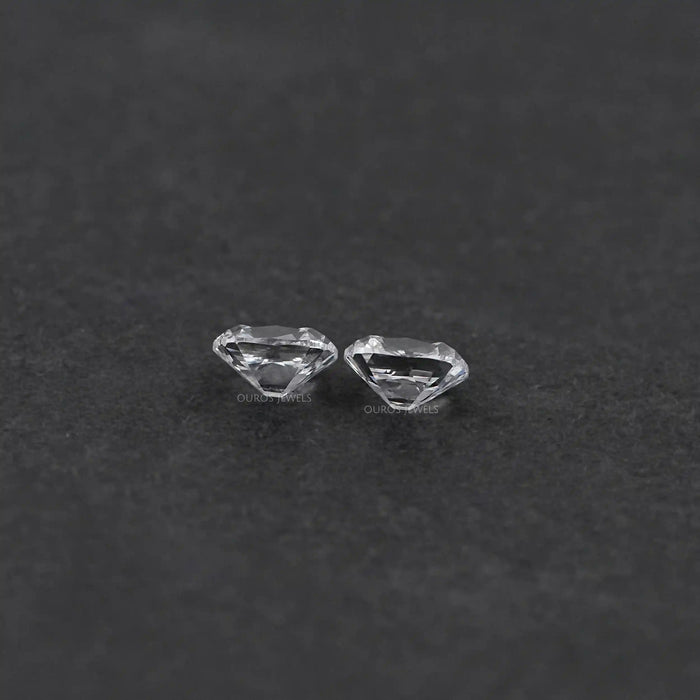 Old Mine Cushion Cut Lab Grown Diamond Pair