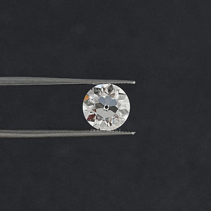 Certified Old European Round Cut Loose Diamond Loose