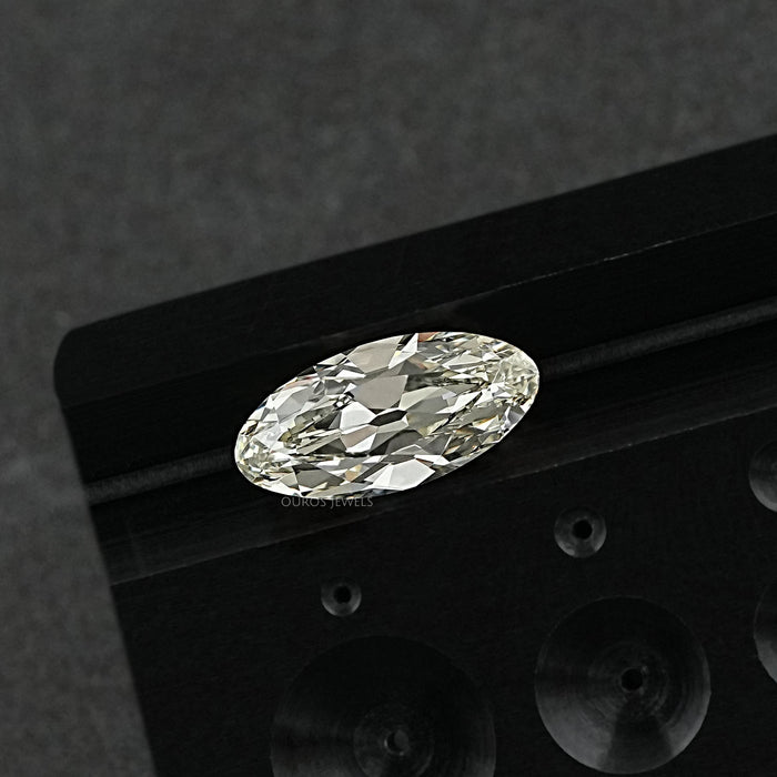 Unique Moval Cut Loose Diamond - Lab Grown