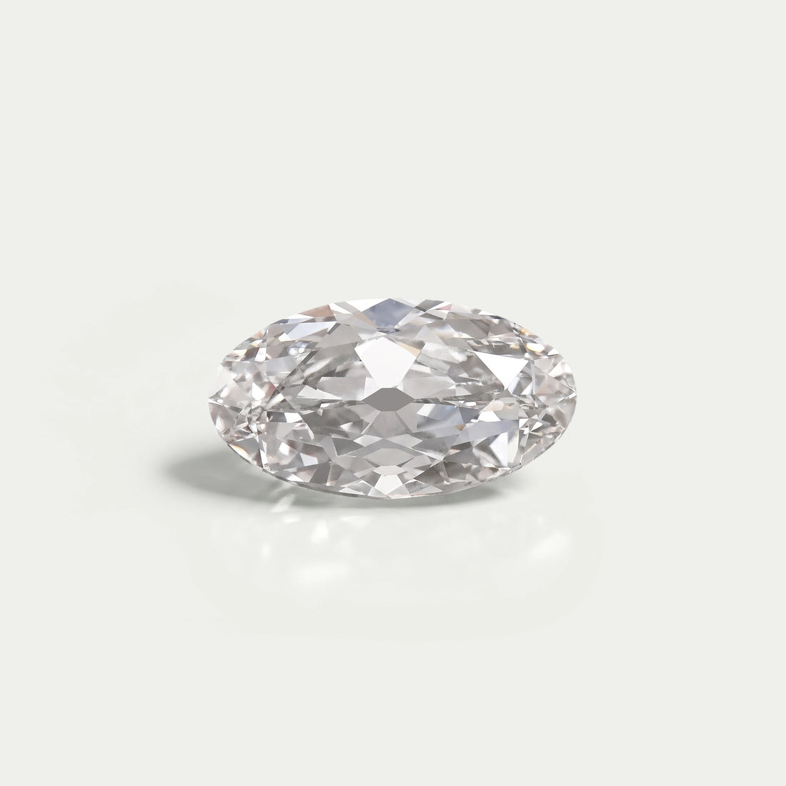 Moval Shape Lab Diamond - Old Mine Cut Loose