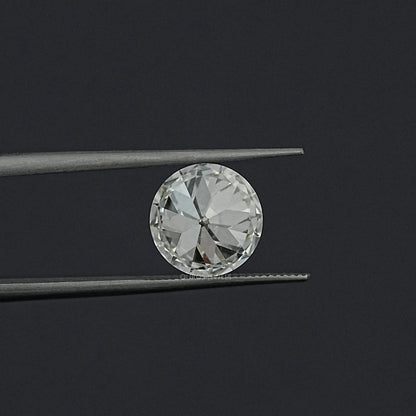 Flower Pattern Old European Round Cut Loose Diamond Loose