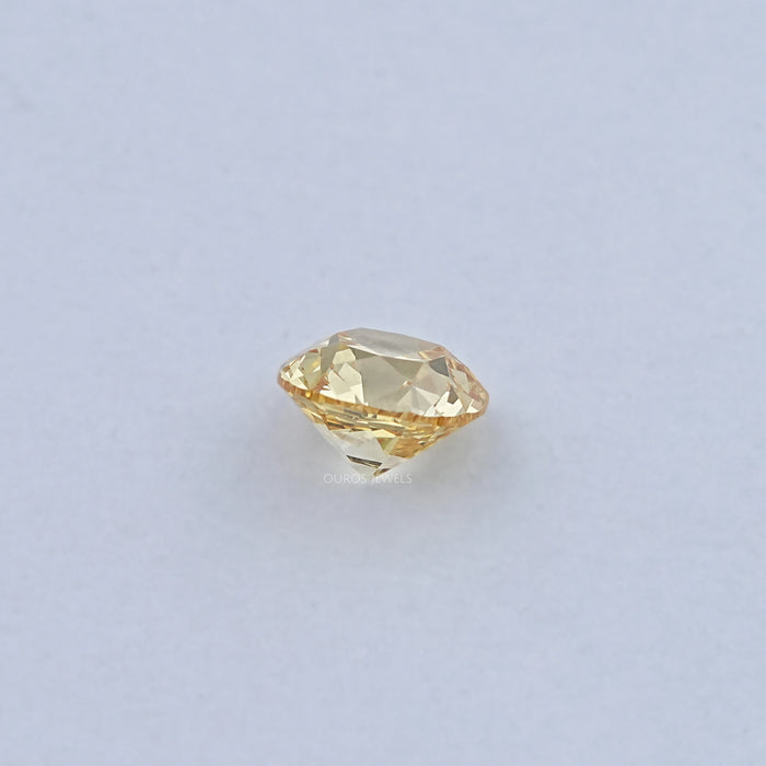 Yellow Old Mine Cushion Cut Loose Lab Diamond