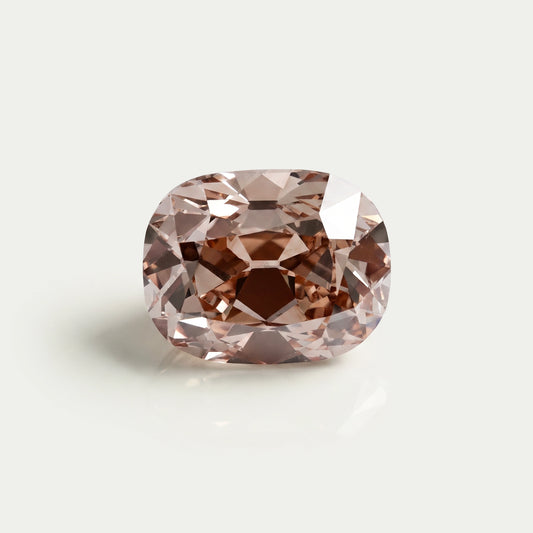 2.04 CT Old Mine Cushion Lab Champagne Loose Loose