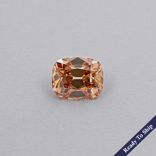 Old Mine Cushion Champagne Lab Grown Diamond Loose