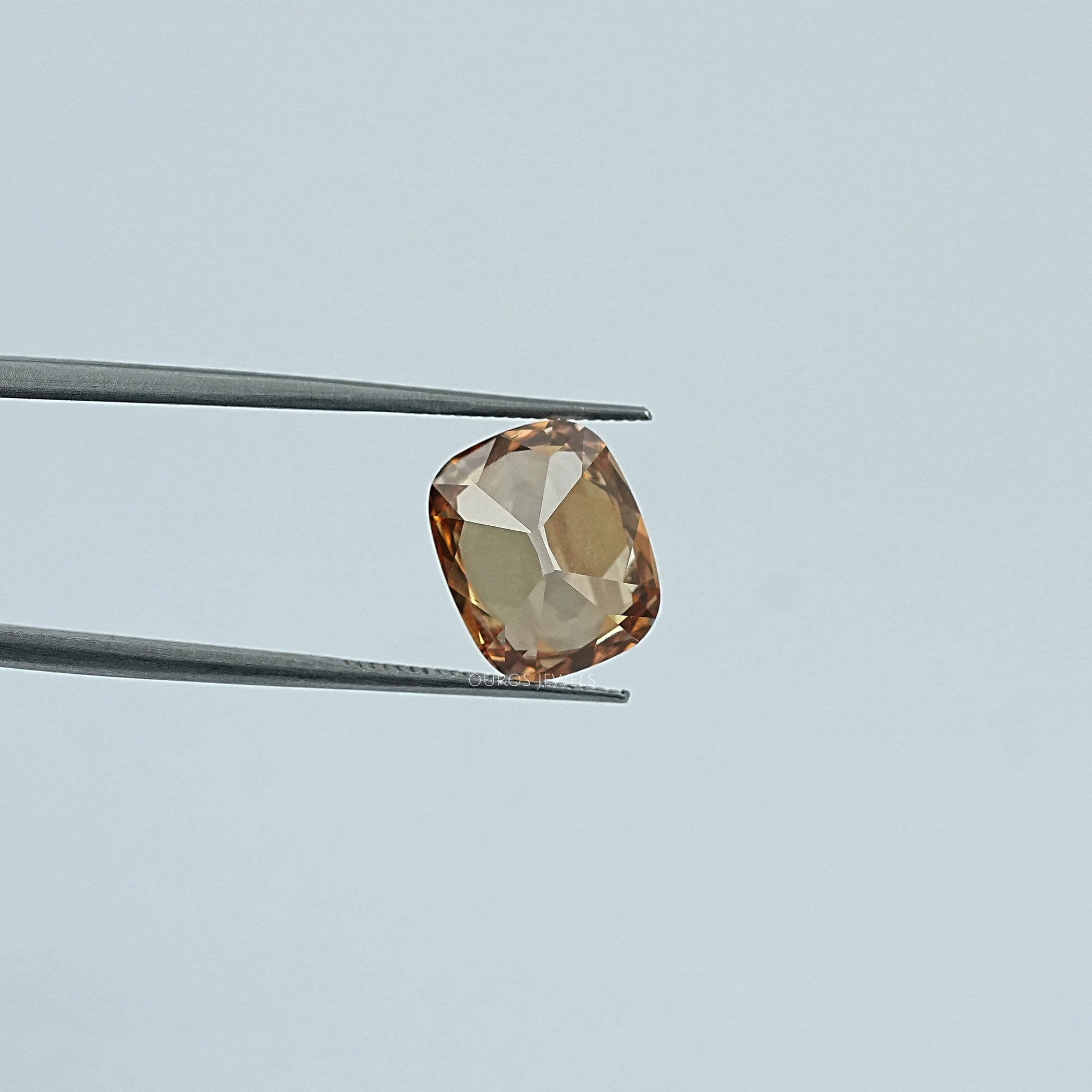 Old Mine Cushion Cut Champagne Loose Diamond Loose