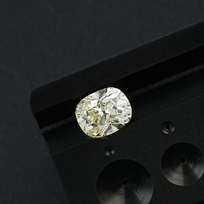 Lab Grown Old Mine Cushion Cut Loose Diamond - JK