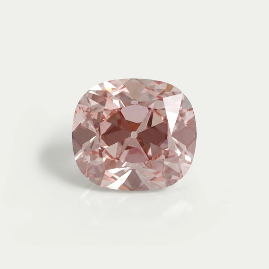Fancy Vivid Pink Old Mine Cushion Lab-Diamond Loose