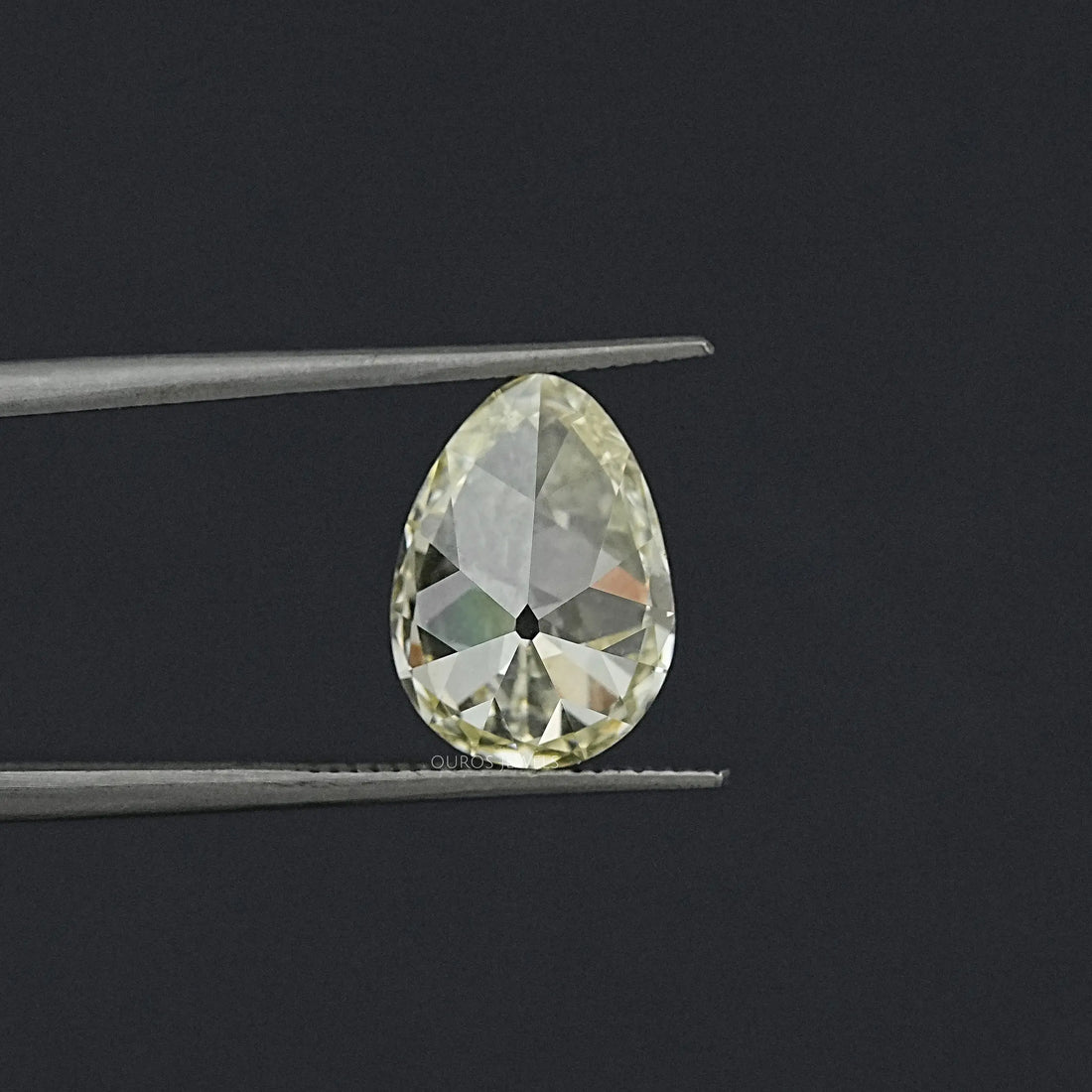 Old Mine Pear Cut Lab Grown Diamond Loose
