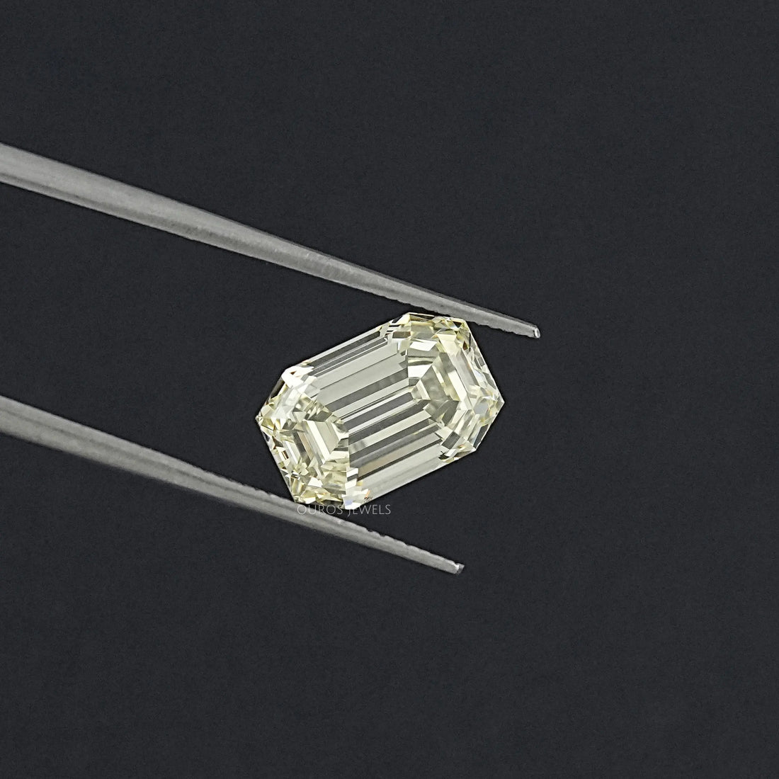 TEST Old Mine Emerald Cut Lab Grown Diamond - JK (Copy) Loose