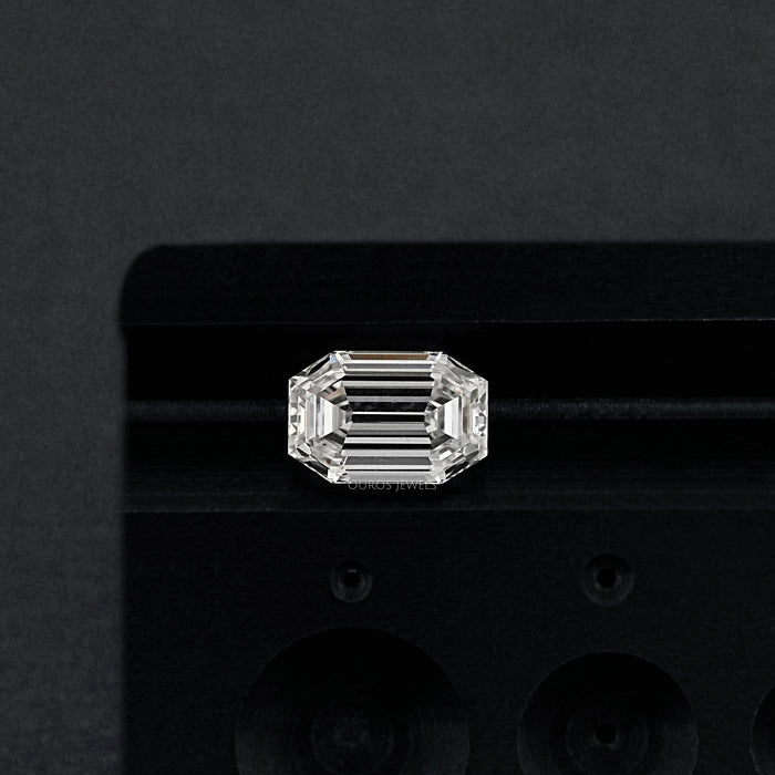 Old Mine Emerald Cut Lab Grown Loose Diamond