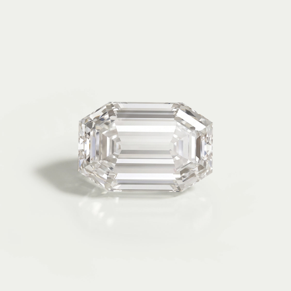 Old Mine Emerald Cut Lab Grown Loose Diamond Loose